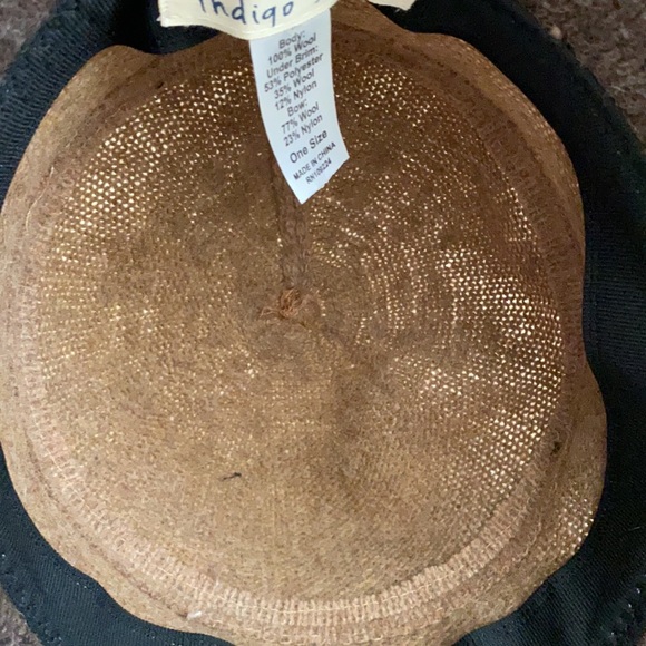 Indigo Soul | 100% Wool Bow Cloche Hat Brown (OS) - Picture 15 of 16